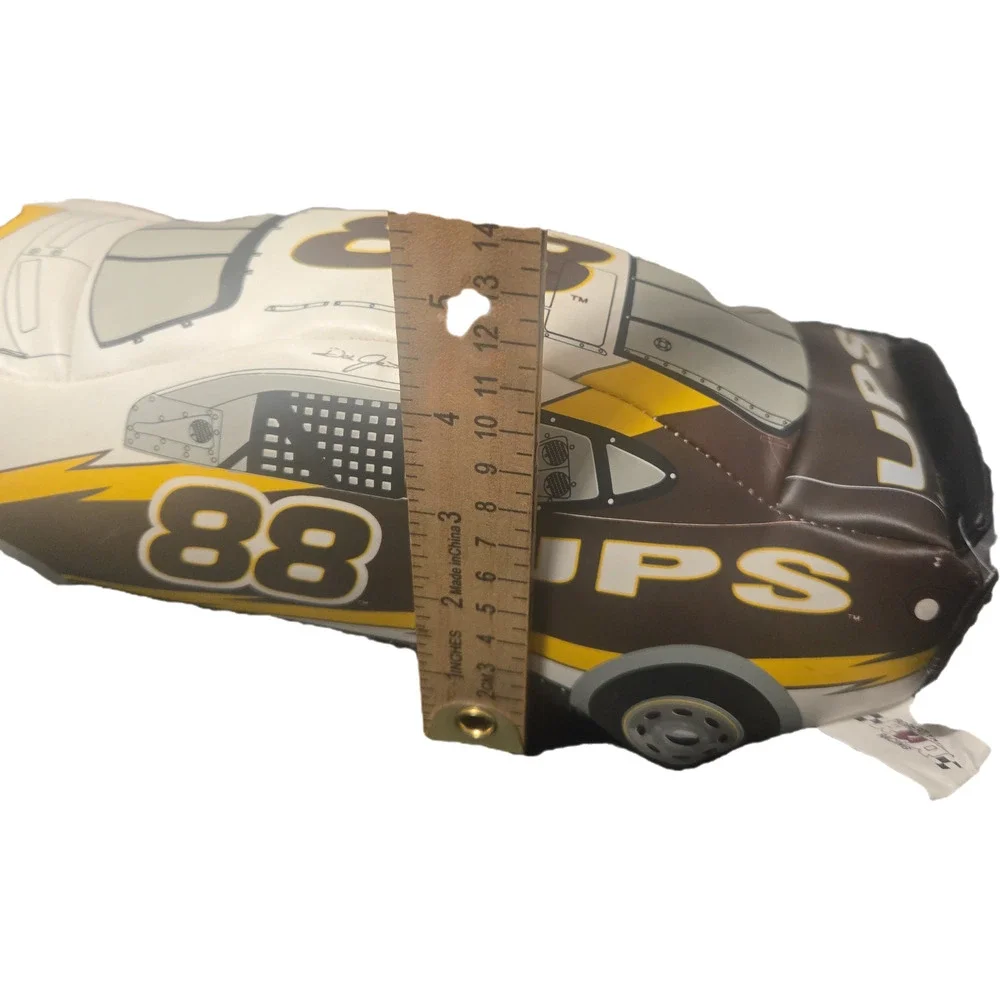 NASCAR 88 UPS Dale Jarrett Race Car Shaped Plush Pillow Good Stuff Collectible